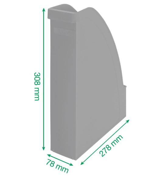 Pojemnik na dokumenty A4 Leitz Recycle niebieski 24765030